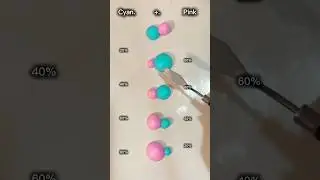 Short satisfying  colormixing to learn colors name #shorts #satisfying #learning #colornames #asmr
