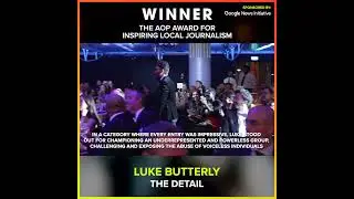 The AOP Award for Inspiring Local Journalism, sponsored by Google News Initiative