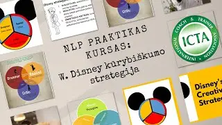 38. NLP technika: W. Disney kūrybi&scaron;kumo strategija