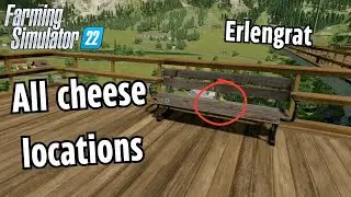 All Cheese Collectables in Erlengrat | Farming Simulator 22 Guide - EASY CASH!
