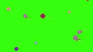 Candy Fallin Green Screen Effect
