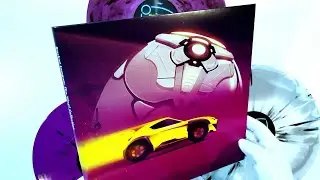 Rocket League - Coloured Vinyl Record -Quicklook Unboxing - Video Game Soundtrack - Iam8bit
