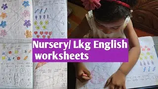 Nursery/Lkg English Daily practice worksheets (2025-2026) / Nursery class worksheets for children