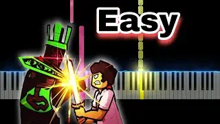 CREATION OF HATRED | Forsaken OST (Easy Piano Tutorial)