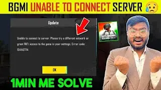 Unable to connect to server  Please try a different network or grant WiFi access to the game Solve