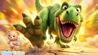 Stomp Like a Dinosaur! 🦖 Best Animal nursery rhythm song for Kids | Kids Tales | Made For Kids |
