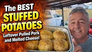 The BEST Way to Use Leftover BBQ Pulled Pork &mdash; Smoked Stuffed Potato Bombs