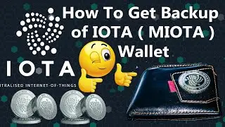 How To Get Backup of IOTA ( MIOTA ) Wallet | IOTA Wallet Tutorial