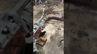 Volvo D24 diesel test run rolling coal