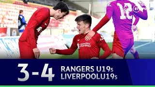 Rangers U19s v Liverpool U19s (3-4) | Ex-Celtic youngster seals win! |  UEFA Youth League Highlights