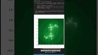 Animating Julia Fractal using Matplotlib Animation