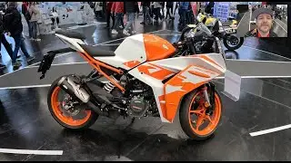 KTM RC 125 racing beginner starter super sport bike all new model 2022 ready to race walkaround K544