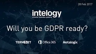 Are you GDPR ready?