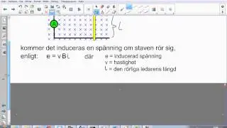 Fysik 2   Sammanfattning, Kapitel 7 - induktion - Del 1 / 2