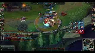 Double Penta same time | Patch 8.10 | League of Legends
