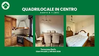A Darfo Boario Terme: quadrilocale con doppi servizi e due balconi. Box con cantina incluso.
