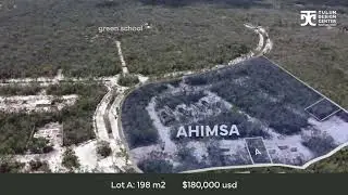 2 Premium Lots for Sale in Tulum! In the Gated Community of Ahimsa, Selvazama.