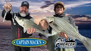 Доски Trolling Captain Macks Mini Mack и Perfect Planer для ловли гибридного полосатого окуня Aggressive Strike