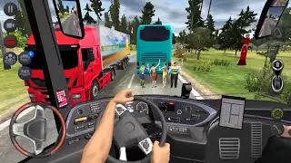Highway City Bus Terminal 🚍🔥 Bus Simulator : Ultimate Multiplayer! Bus Wheels Games Android 3D