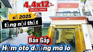 Bán nhà Hẻm 468 đường Mã Lò Quận Bình Tân 48m hẻm xe hơi | gần Chợ Lê Văn Quới Giáp Tân Phú 