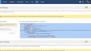 Set Up Site Tracking - ActiveCampaign