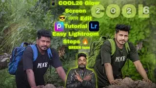 Green Tone Glow Edit 🔥 Screen Recording PicsArt  Snapseed  SketchBook Free Hindi Tutorial!