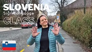 Learn SLOVENIAN Sign Language (SZJ) with Valerija! | Online Class on InterSign University