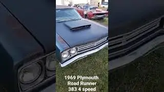 1969 Road Runner 383 4 Speed Car. Quiet Walk Around. Subscribe #mopar #bigblock #roadrunner #383