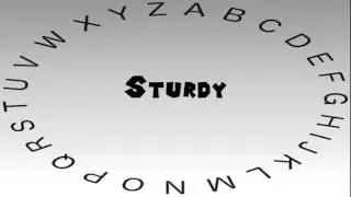 How to Say or Pronounce Sturdy
