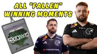 ALL Gabriel 'FalleN' Toledo's WINNING MOMENTS IN CS:GO/CS2 - Todos Momentos de Campe&atilde;o do FalleN