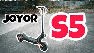 Joyor S5 E-Scooter Test | 810W Peak - 500W - 55km - Zugelassen in Deutschland - 20 kmh - ABE