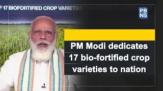 PM Modi dedicates 17 bio-fortified crop varieties to nation