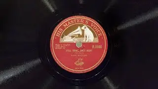 Still Night, Holy Night • Paul Robeson (EMG Mark Xb Oversize Gramophone)