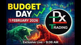Live Budget Day Trade - Nifty & Bank Nifty 01 Feb 2026  - Stay Safe #optionstrading #trading