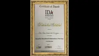IDA Awards - DPS Sector 45 Gurgaon - Impactful International Collaboration of the Year