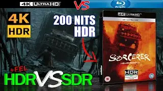 Sorcerer 1977 HDR WCG ANALYSIS 4K UHD Blu Ray REVIEW vs 1080p BD SDR 100nits #TRUE_DIFFERENCE