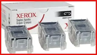 Genuine Xerox Stacker Staples Cartridges for the Phaser 7760 (3 Cartridges, 5,000 Staples Each)