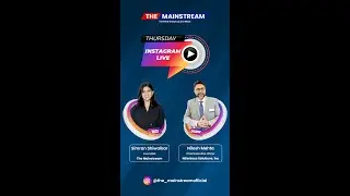 Exclusive Instagram Live with Mr. Nilesh Mehta and our journalist Ms. Simran Shiwalkar
