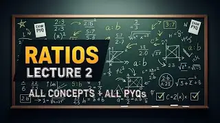 CA Foundation Maths | Ratio & Proportion Lecture 2 (English) | Previous Year Questions