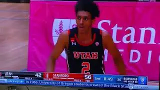Utah's Ian Martinez Highlights vs. Stanford (Feb. 14, 2021)