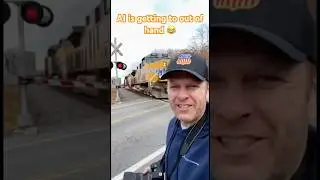 AI Is getting too out of hand! #train #railfan #funny #ai