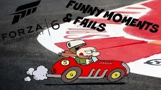 Forza 6 Funny Moments & Fails- They Keep Driving Under Me!