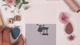 DIY Stamping Tutorial - Elch Heinrichs Winterklamotte