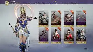 Sage Monarch T1&ndash;T3 Skins + Tier 3 Upgrade Cost | Silla Season Battle Pass & Vault | Conquerors Blade