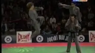 Taekwondo ITF Tapilatu Jump Kicks on Eurosport 1991
