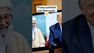 Trumps meeting with iran supreme leader ayatollah and Israel prime minister #viral #ceasefire #peace