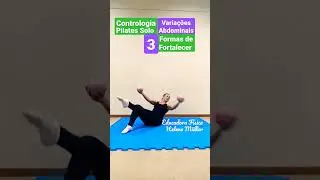 Varia&ccedil;&otilde;es Abdominais Pilates Solo - Tonning Ball -