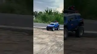 Bashing with FJ Cruiser 1/10 Scale HBZP Series 1007 #rcoffroad #rccaroffroad #rcadventure