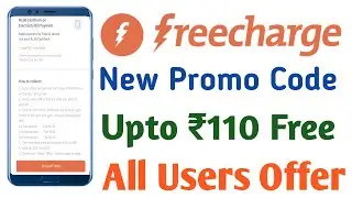 Freecharge New Promo Code || Freecharge Offer || Freecharge Promo Code || New Recharge Offer Today