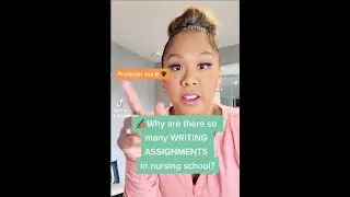 Why so many nursing assignments? A Nursing Prof's Opinion 😫📚#shorts #fyp #fypシ #nursingstudent